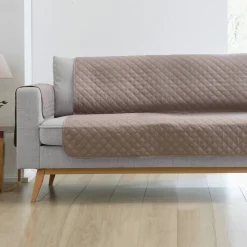 Slipvrije salonbeschermer in gematelasseerde microvezel