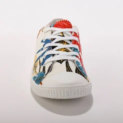 Sneakers in canvas - bladerenprint