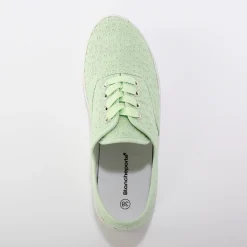 Sneakers in geborduurd canvas