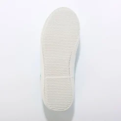 Sneakers in geborduurd canvas