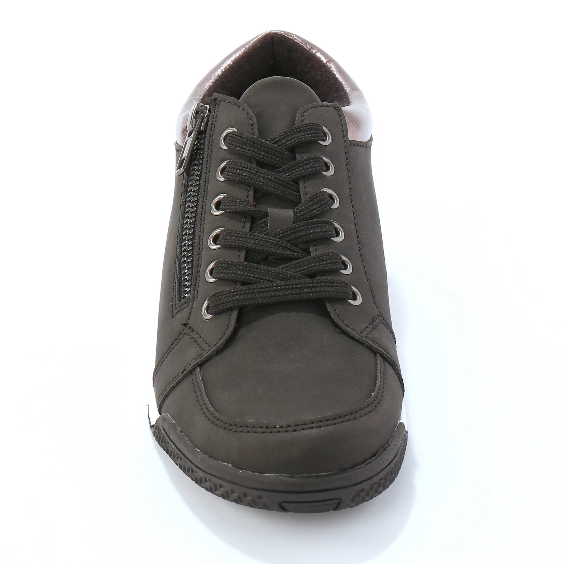 Sneakers met lage schacht en veters