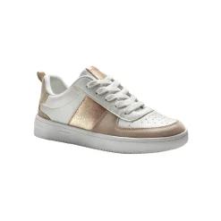 Sneakers met platformzool en veters