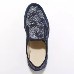 Sneakers met rist, speciaal voor gevoelige voeten, in rekbaar materiaal