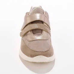 Sneakers met scratchsluiting, in rekbaar materiaal, speciaal voor gevoelige voeten