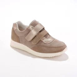 Sneakers met scratchsluiting, in rekbaar materiaal, speciaal voor gevoelige voeten