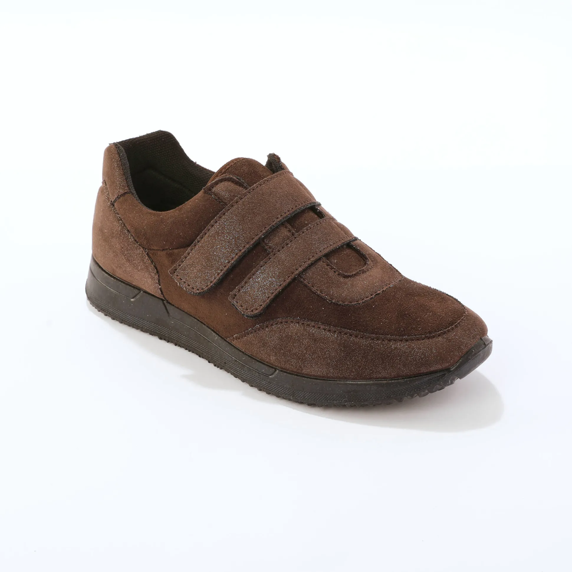 Sneakers met scratchsluiting, in rekbaar materiaal, speciaal voor gevoelige voeten