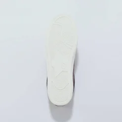 Sneakers met scratchsluiting en kroko-effect - zwart