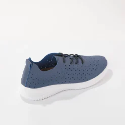 Soepele sneakers met ajour