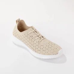 Soepele sneakers met ajour