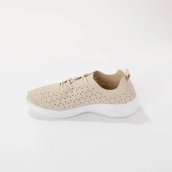 Soepele sneakers met ajour