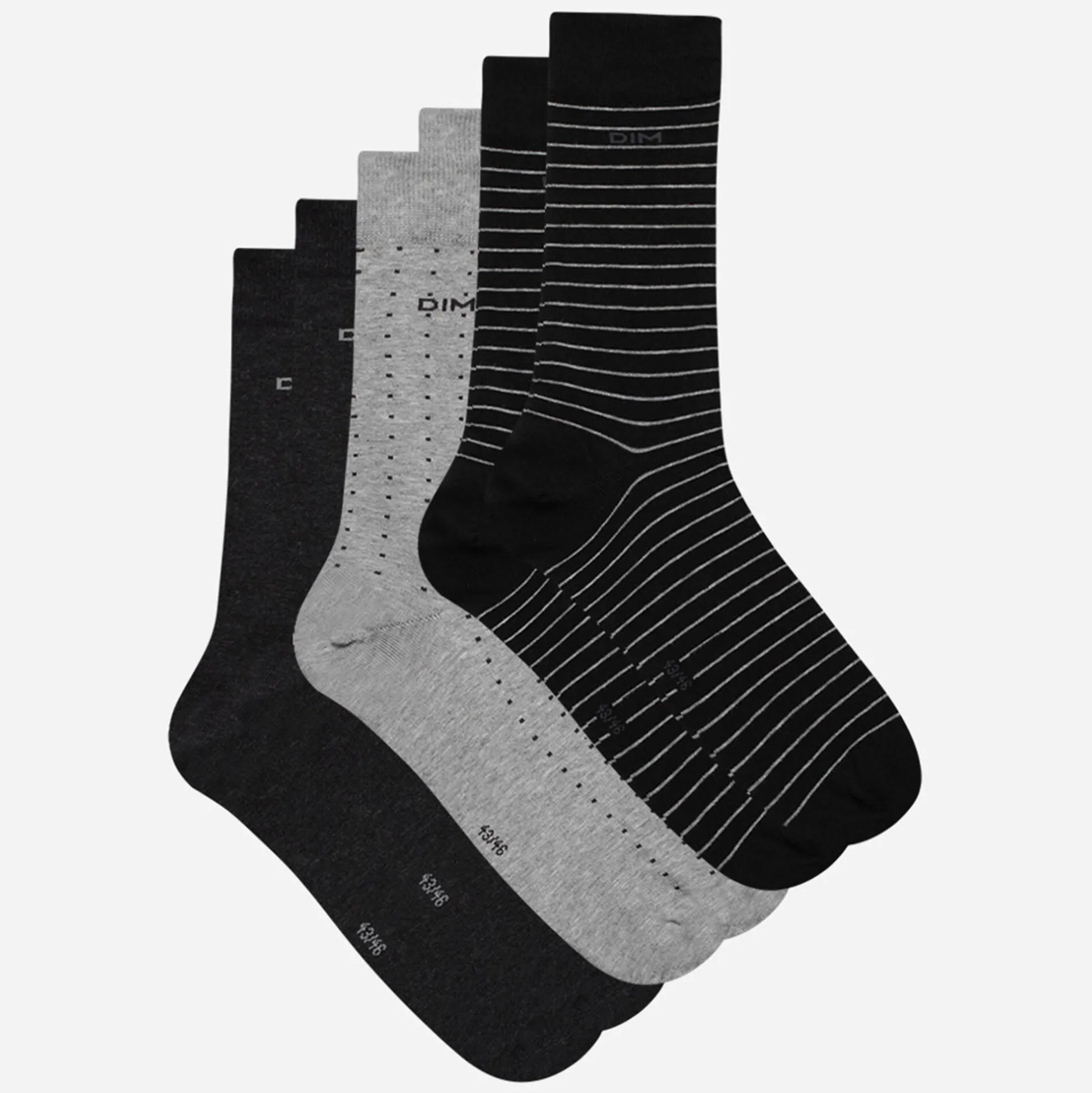 Sokken 'Coton Style' - set van 3 paar