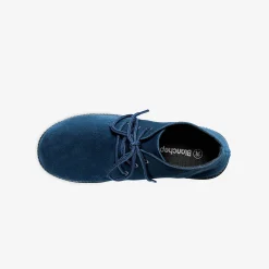 Splitleren bottines met veters