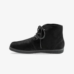 Splitleren bottines met veters