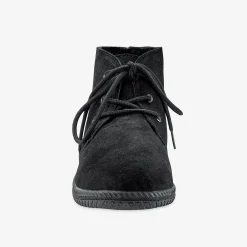 Splitleren bottines met veters