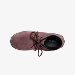 Splitleren bottines met veters