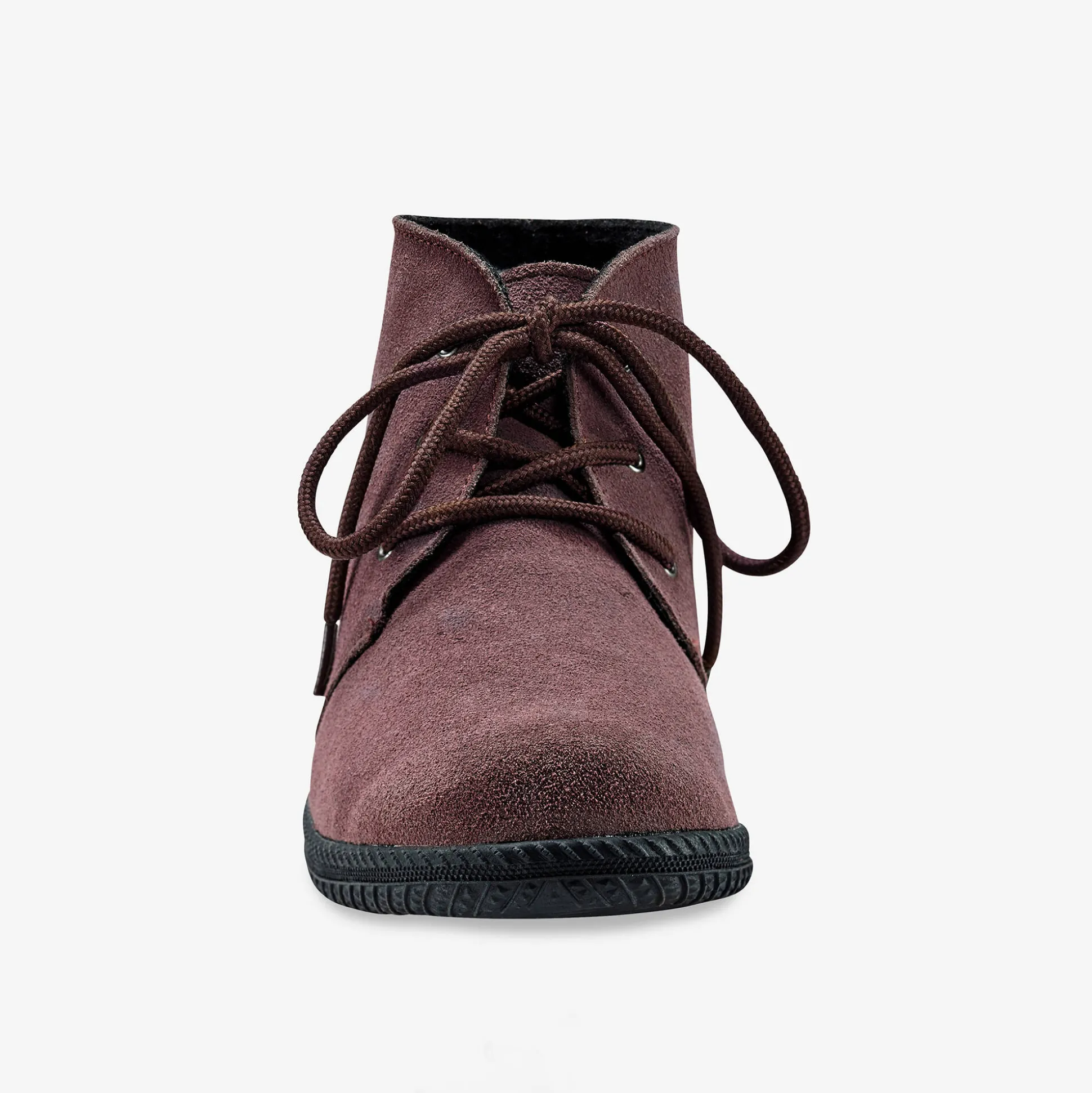Splitleren bottines met veters