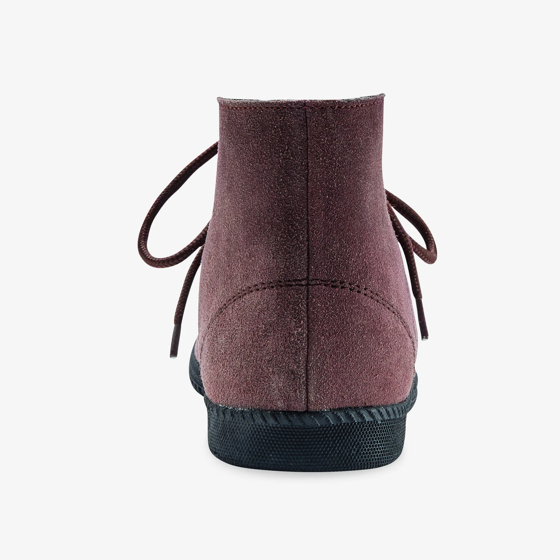 Splitleren bottines met veters