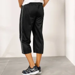 Sportbroek in 7/8-model, microvezel met geruwde binnenkant