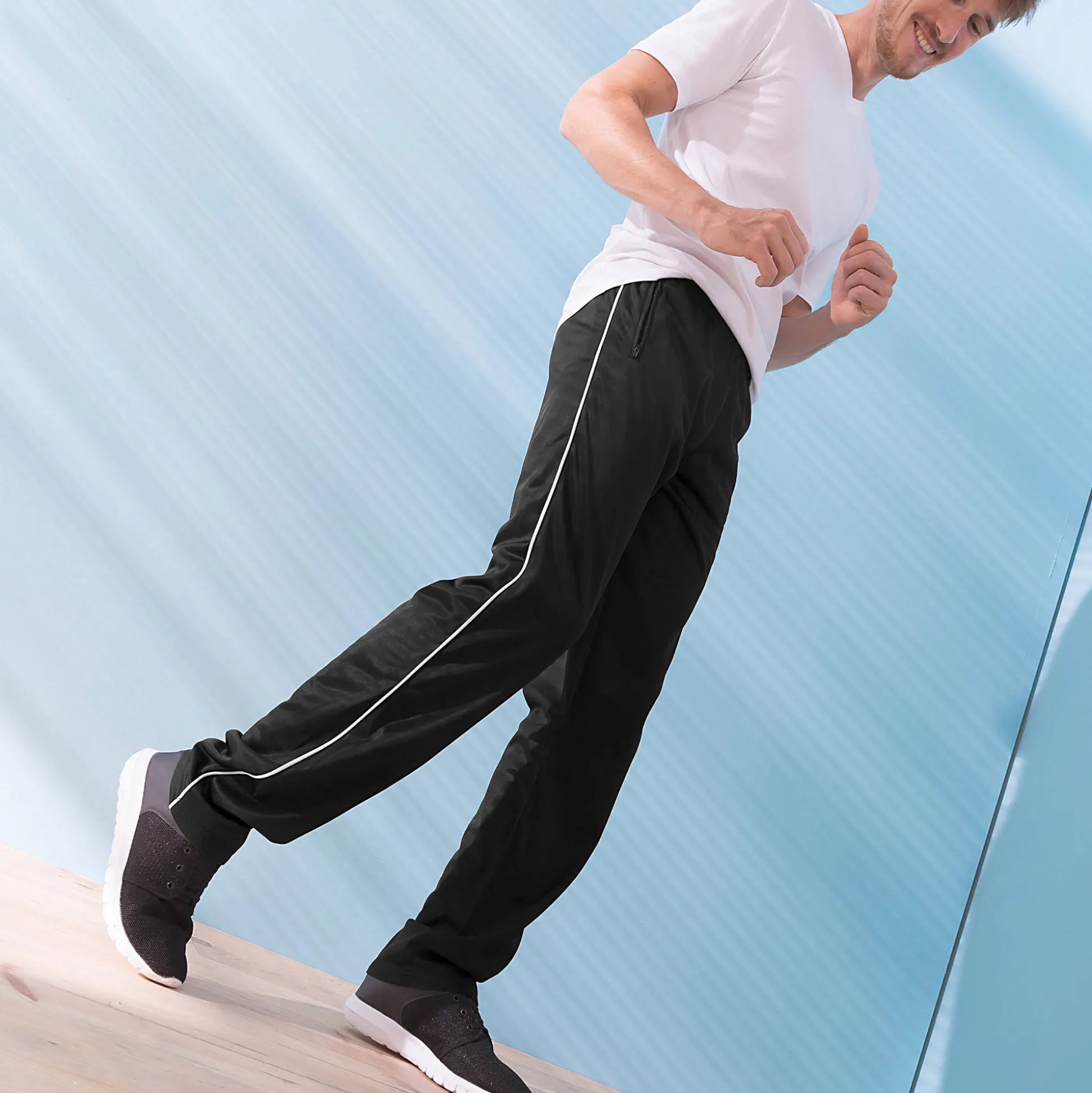 Sportieve broek met geruwde binnenkant