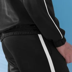 Sportjasje in microvezel met rits