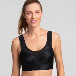 Steungevende beha met soepele cups Cotton Simplex - zonder beugels