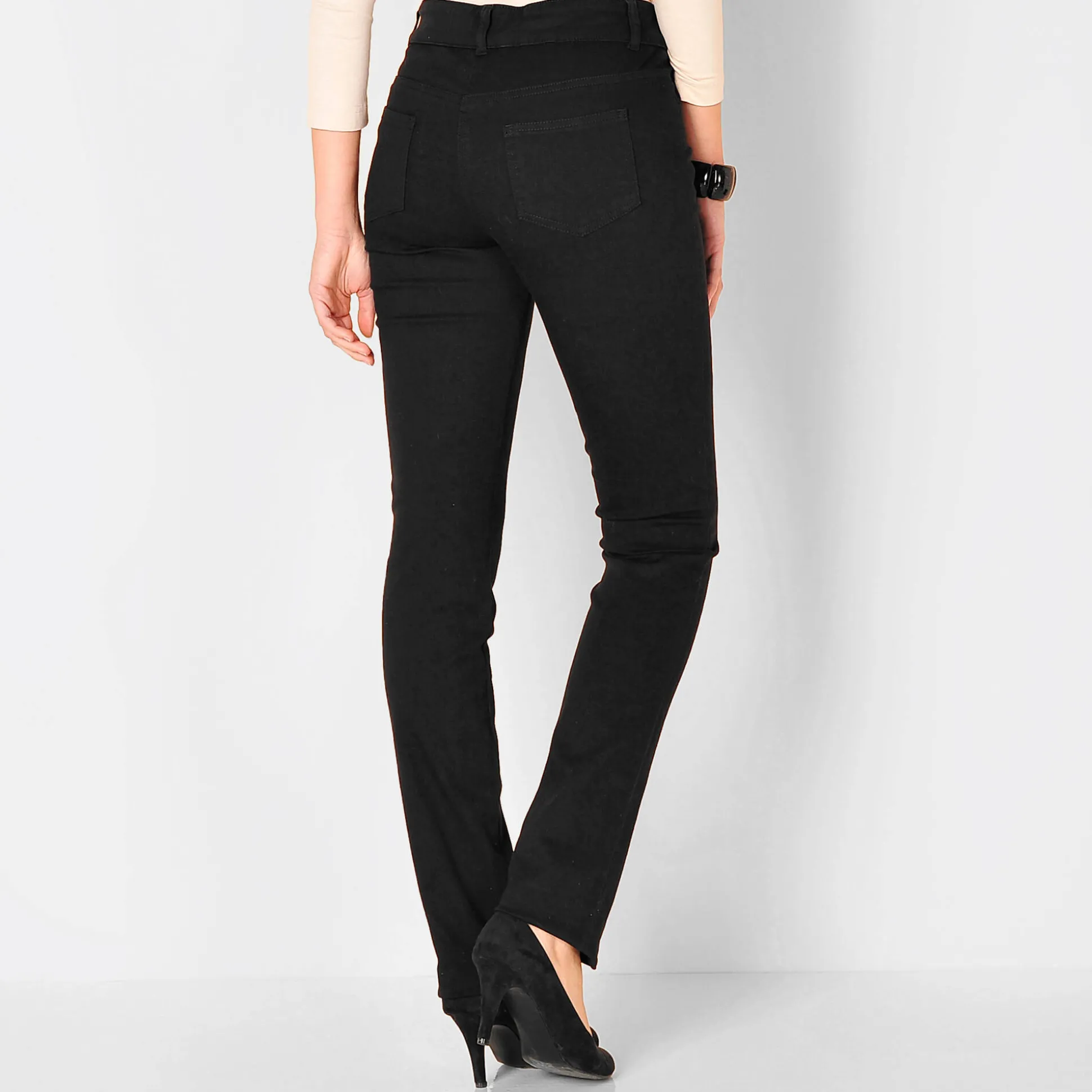 Steungevende broek voor kleine lengte, binnenpijplengte 75 cm