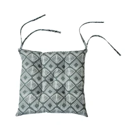 Stoelkussentje, geometrische print - set van 2