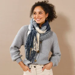 Streelzacht vest in patenttricot