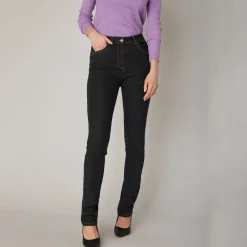 Stretchjeans in recht model - kleine lengte