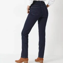 Stretchjeans met recht model
