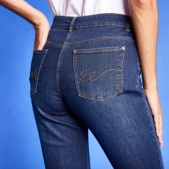 Stretchjeans met recht model