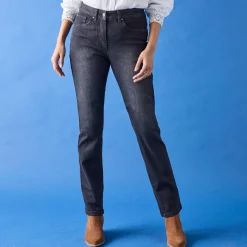 Stretchjeans met recht model