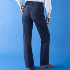 Stretchjeans met ruim model, kleine lengte