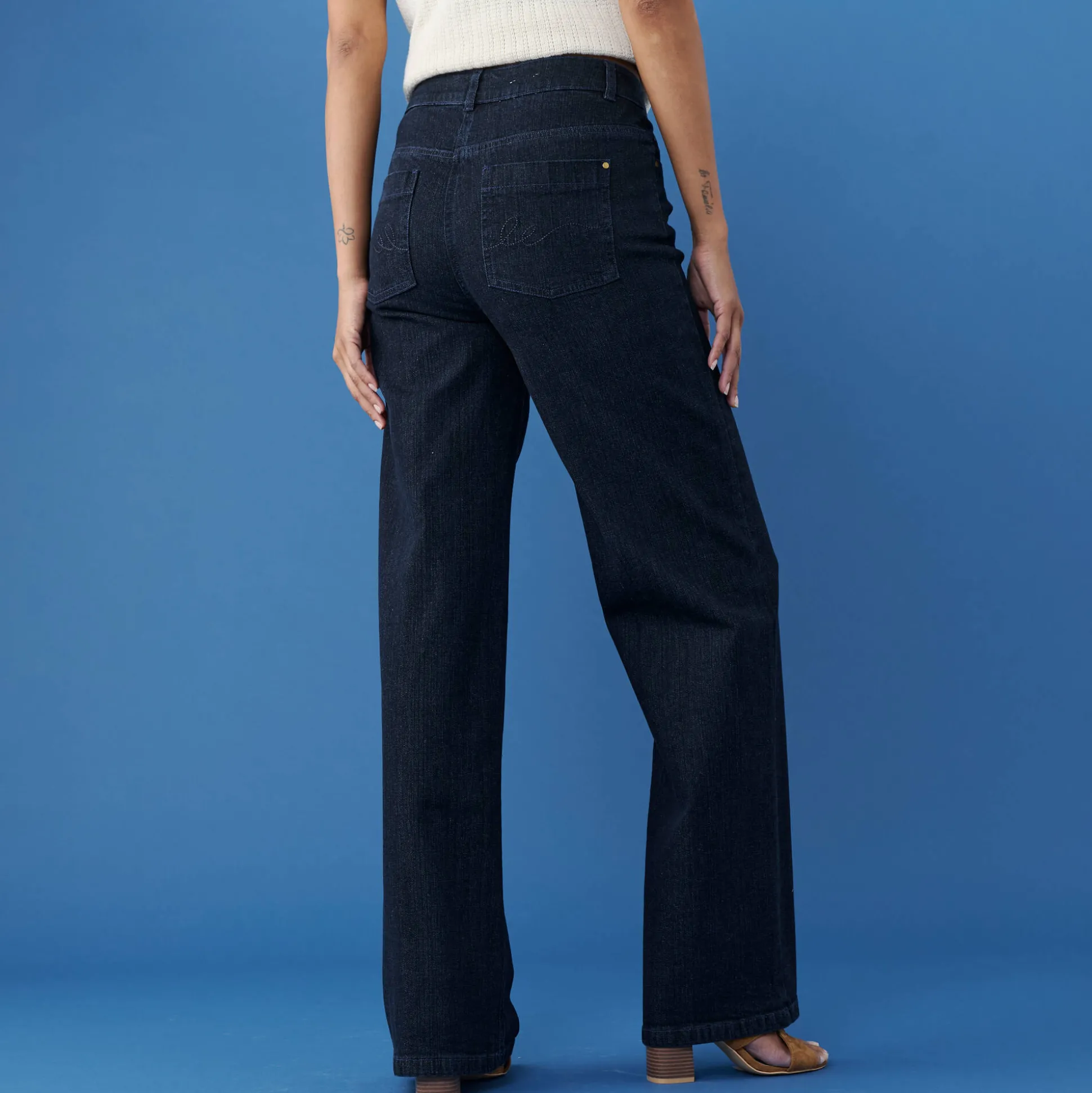 Stretchjeans met ruim model, grote lengte