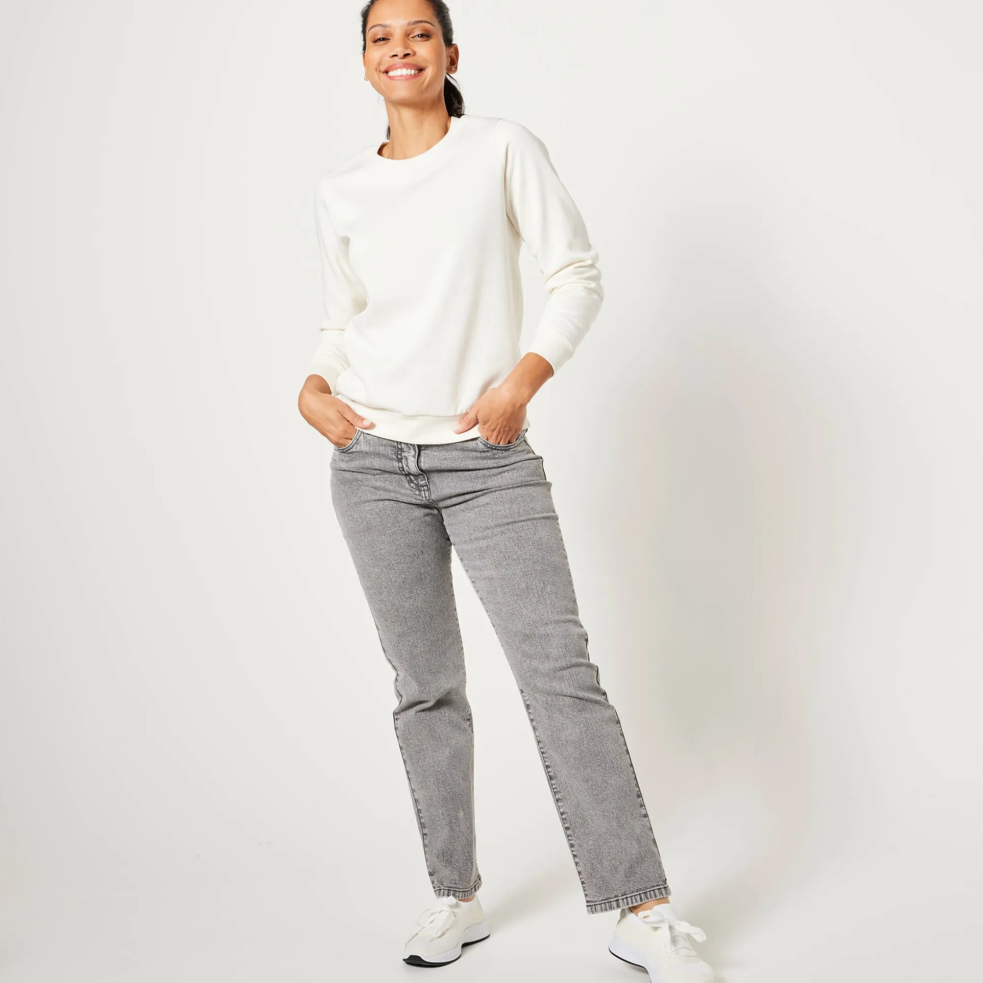 Sweater in molton