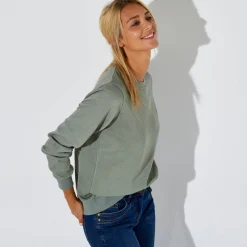 Sweater in molton
