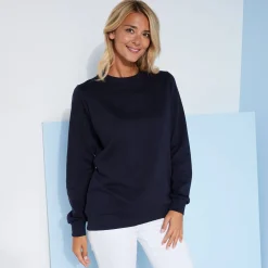 Sweater in molton