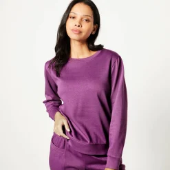Sweater in molton