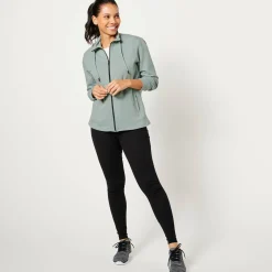 Sweater met rits, opstaande kraag