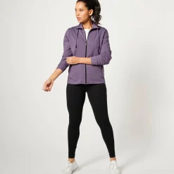 Sweater met rits, opstaande kraag