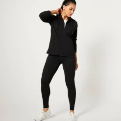 Sweater met rits, opstaande kraag