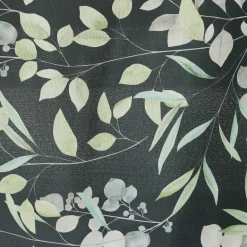 Tafellaken in polyester, met bladerenprint