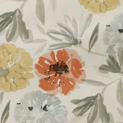 Tafellaken in toile cirée met grote bloemenprint