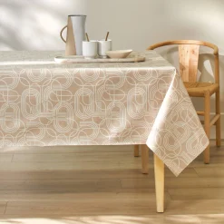Tafellaken in toile cirée, grafische print