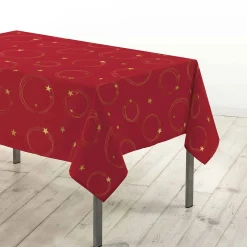 Tafellaken met gouden sterren
