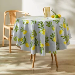 Tafelzeil met citroenenprint
