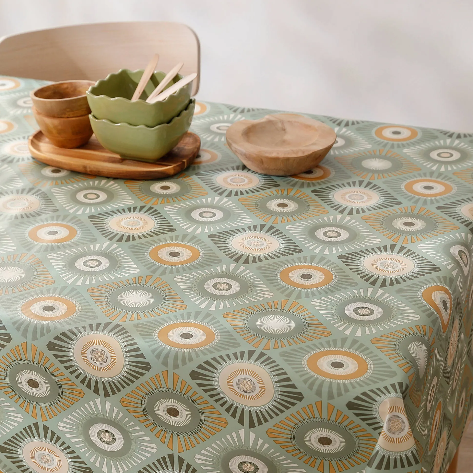 Tafelzeil met waxprint
