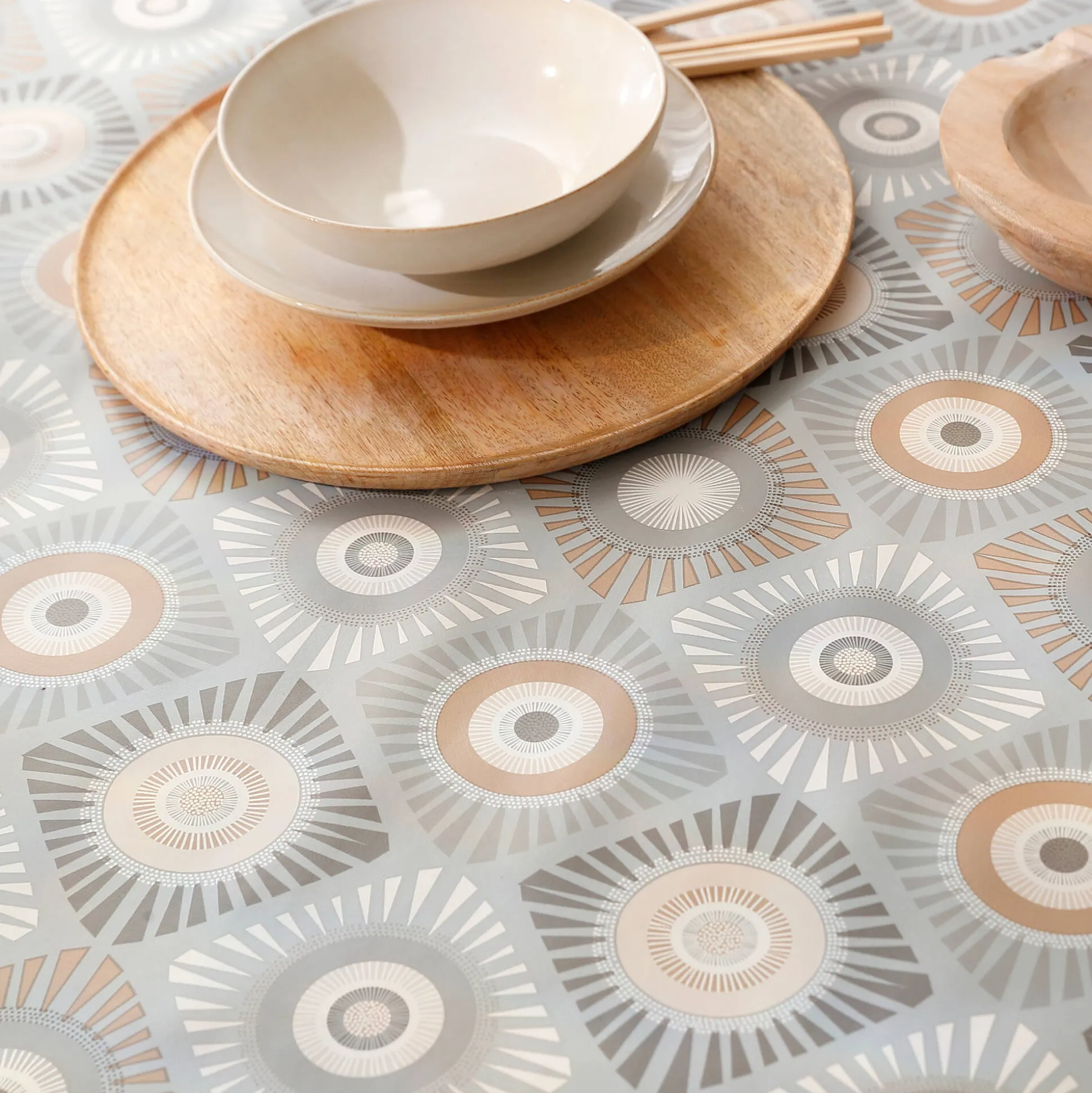 Tafelzeil met waxprint