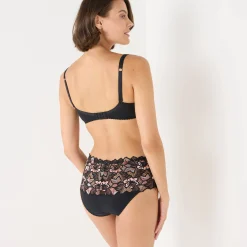 Tailleslip in tweekleurige kant Arum Cabaret