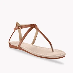 Teensandalen - bruin